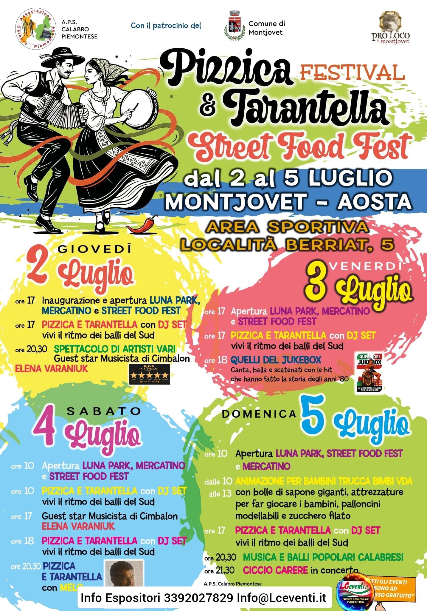 Pizzica Festival & Tarantella Street Food Fest