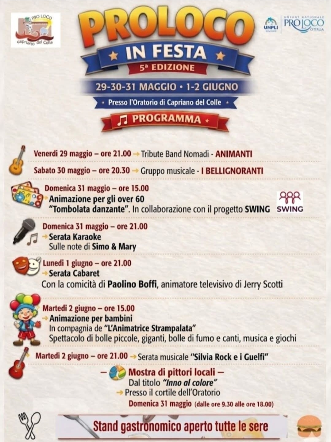 Proloco in Festa a Capriano del Colle