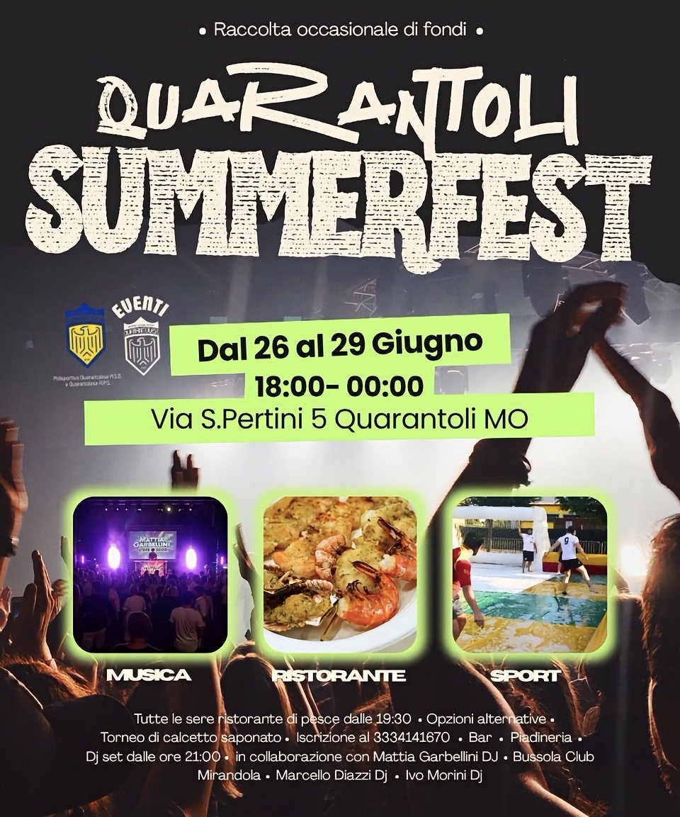 QUARANTOLI SUMMERFEST
