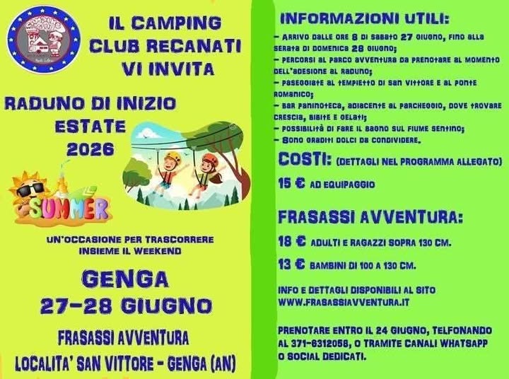 Raduno di Inizio Estate Summer
