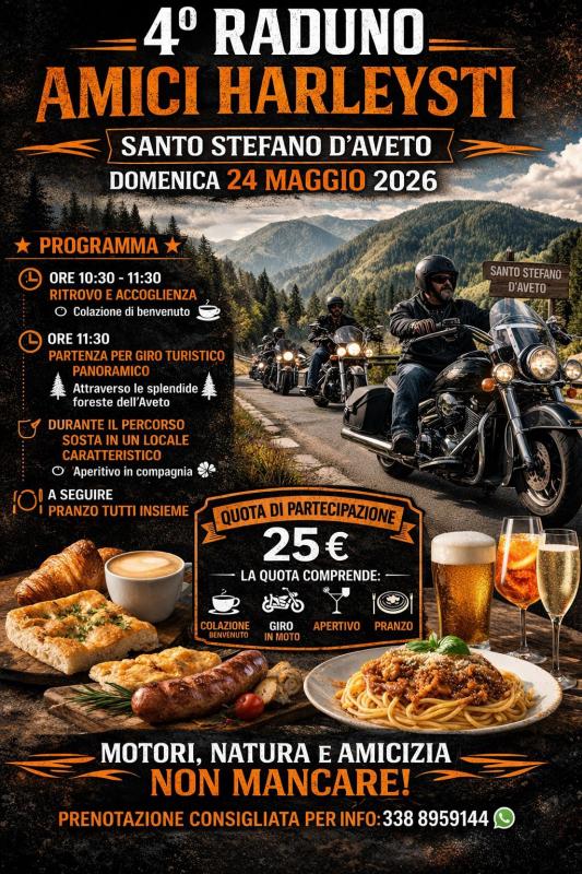 Raduno Harleysti A Santo Stefano D’aveto