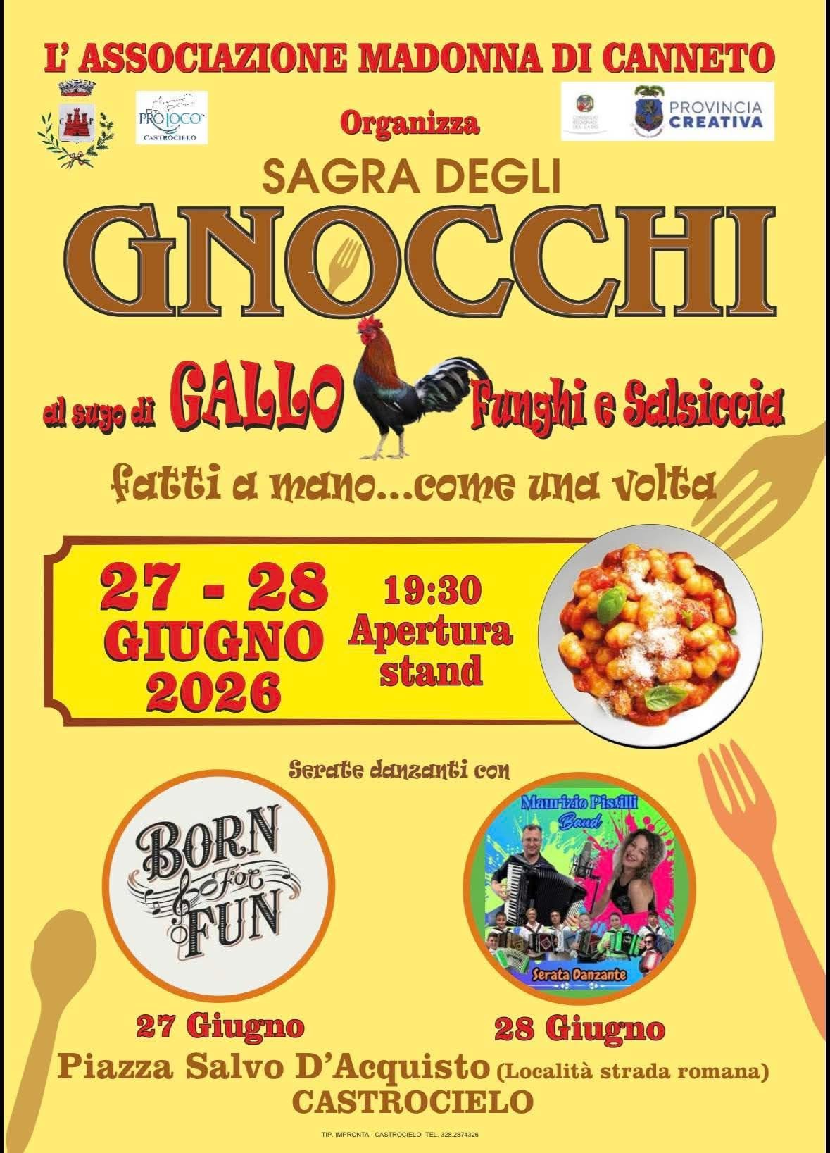 Sagra degli Gnocchi Funghi e Salsiccia