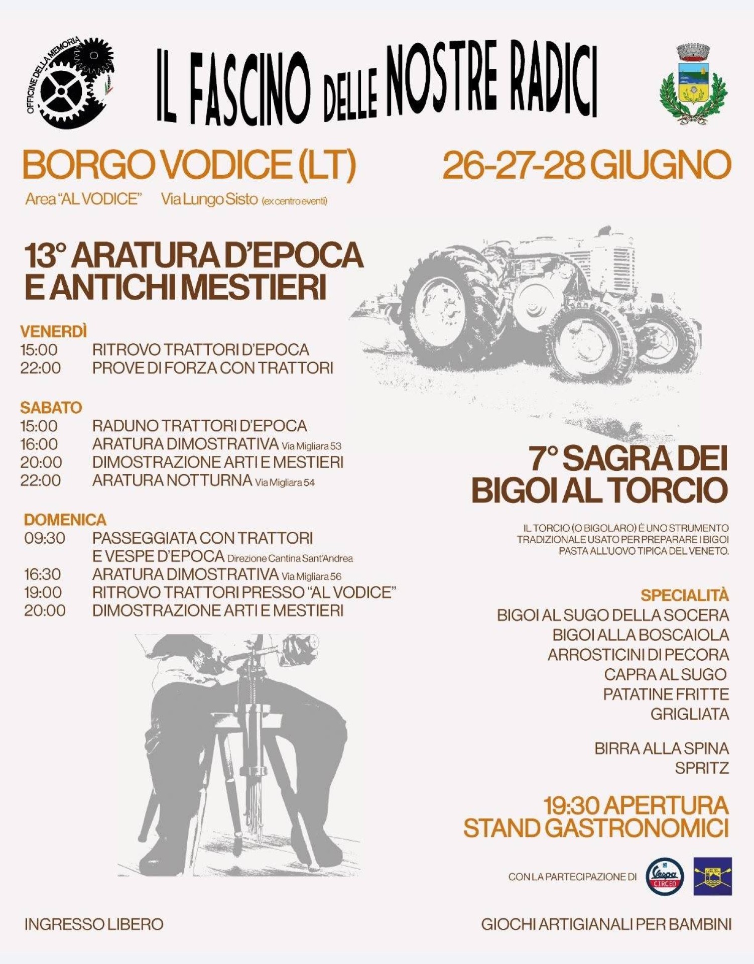 Sagra dei Bigoi al Torcio - Aratura d'Epoca e Antichi Mestieri