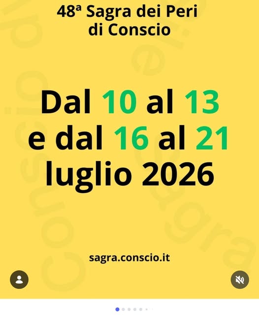 Sagra dei Peri di Conscio