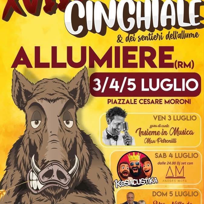 Sagra del Cinghiale & Sentieri dell'allume
