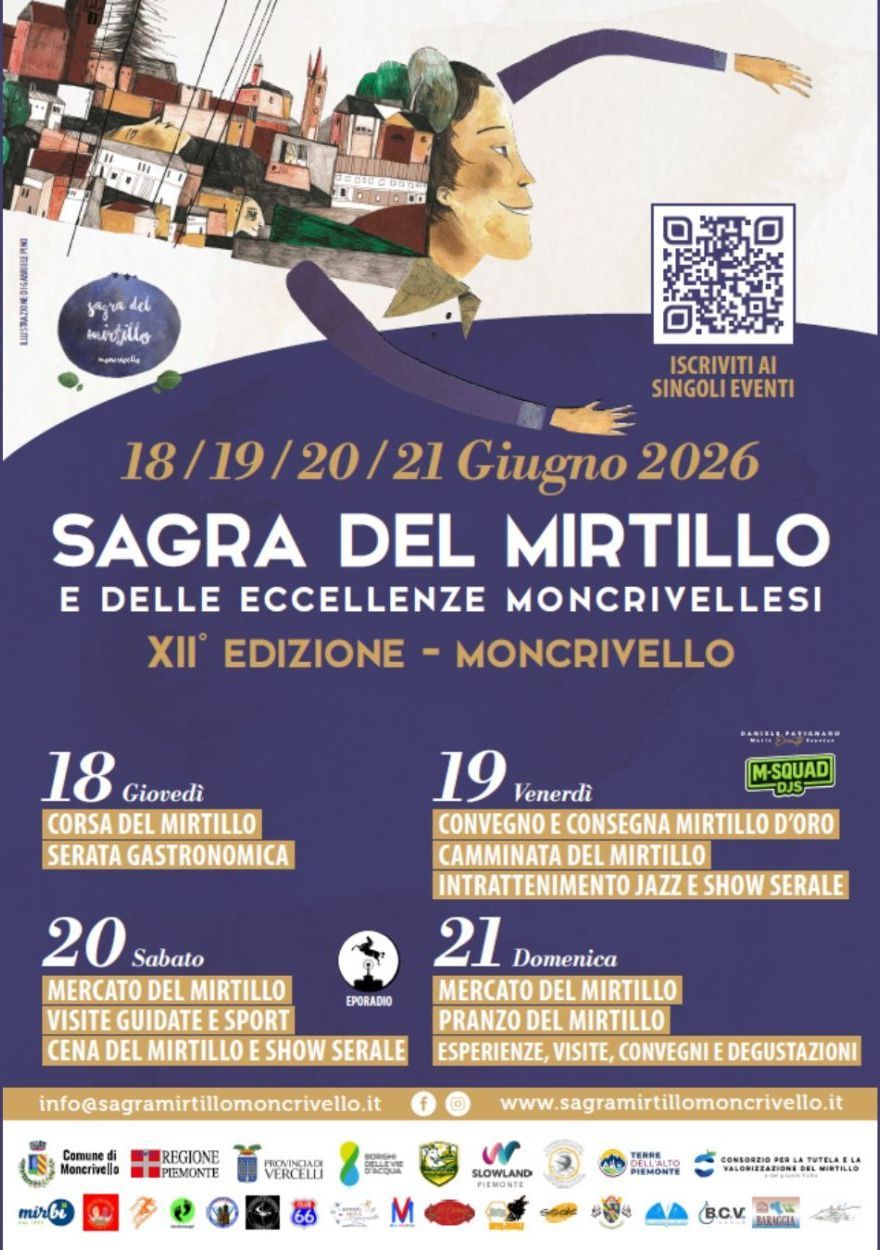 Sagra del Mirtillo e delle Eccellenze Moncrivellesi