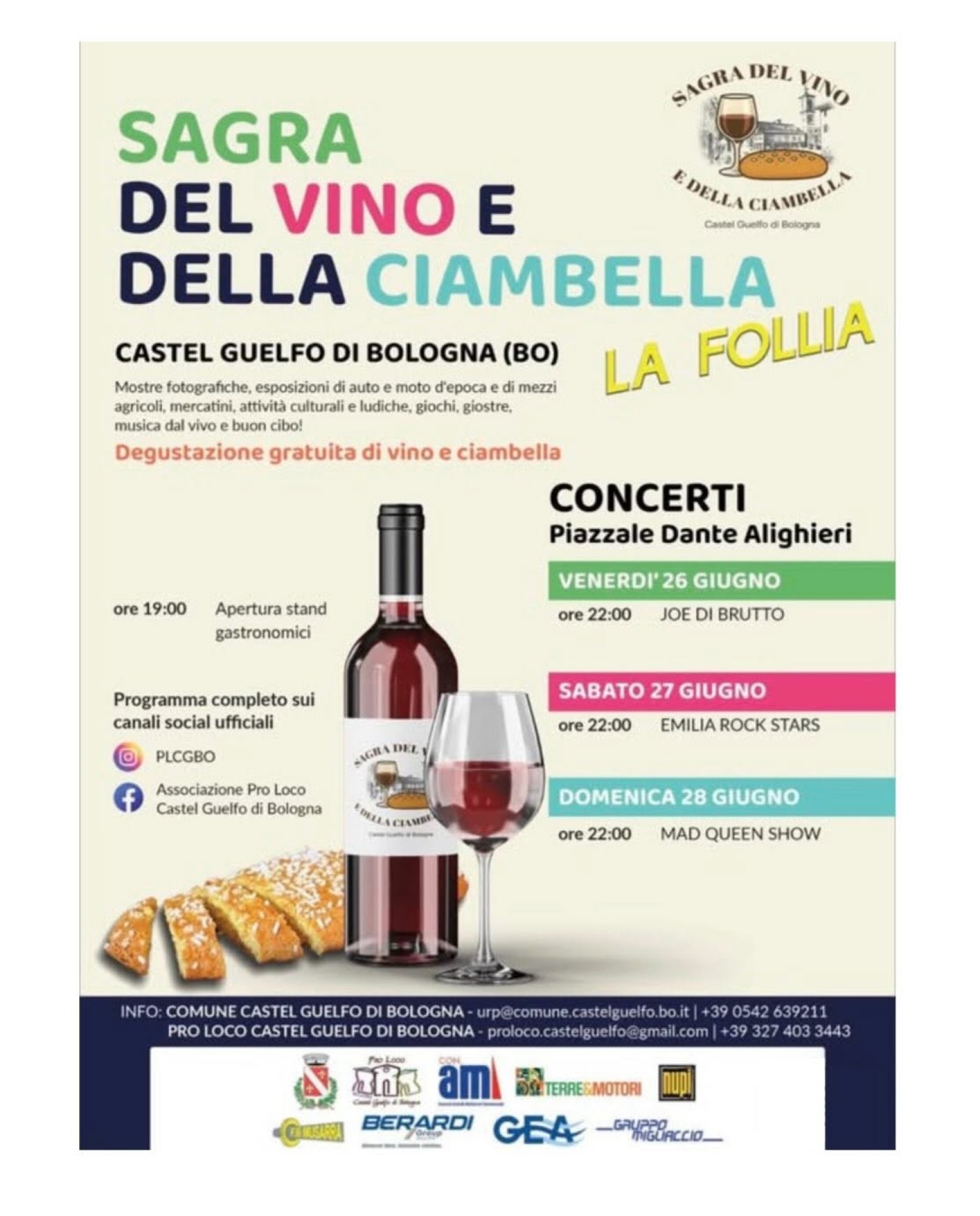 Sagra del Vino e della Ciambella
