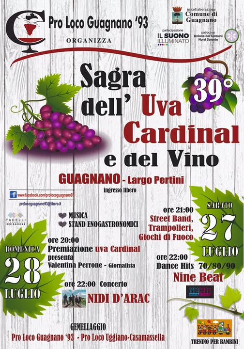 Sagra dell'Uva Cardinal e del Vino