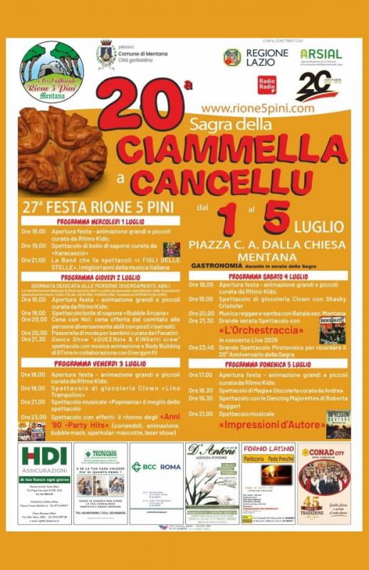 Sagra Della Ciammella A Cancellu