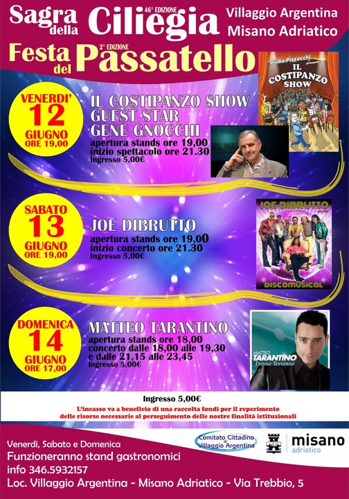 Sagra della Ciliegia e Festa del Passatello