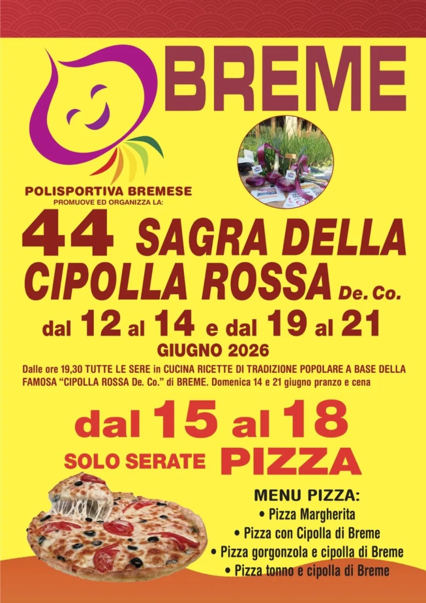 Sagra della Cipolla Rossa De.Co. di Breme