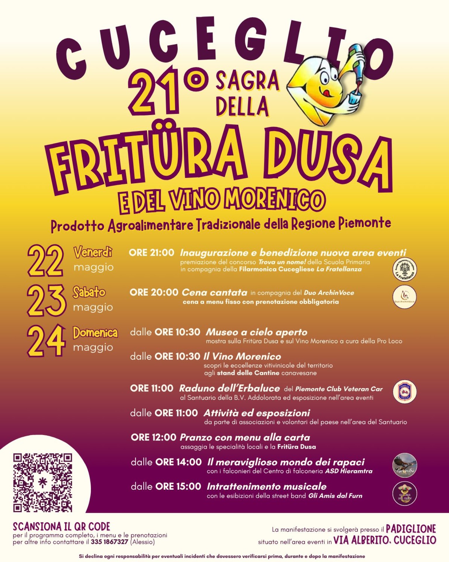 Sagra della Fritüra Dusa e del Vino Morenico