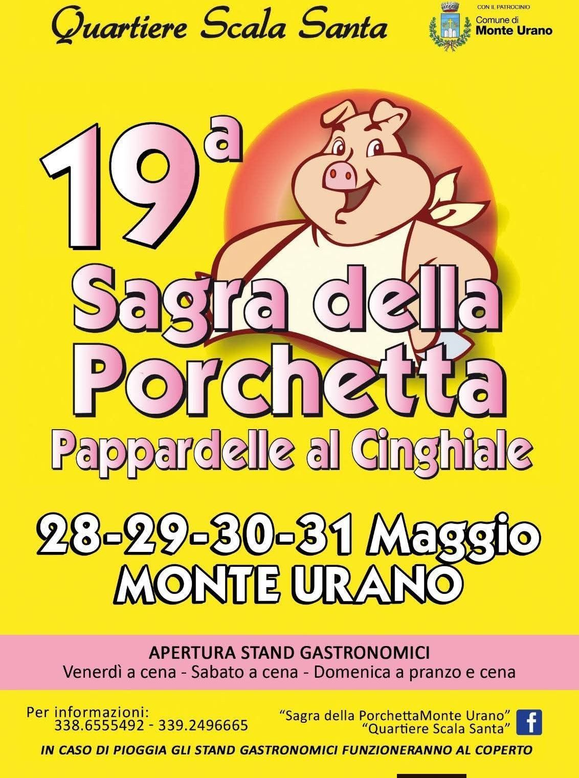 Sagra della Porchetta e pappardelle al cinghiale