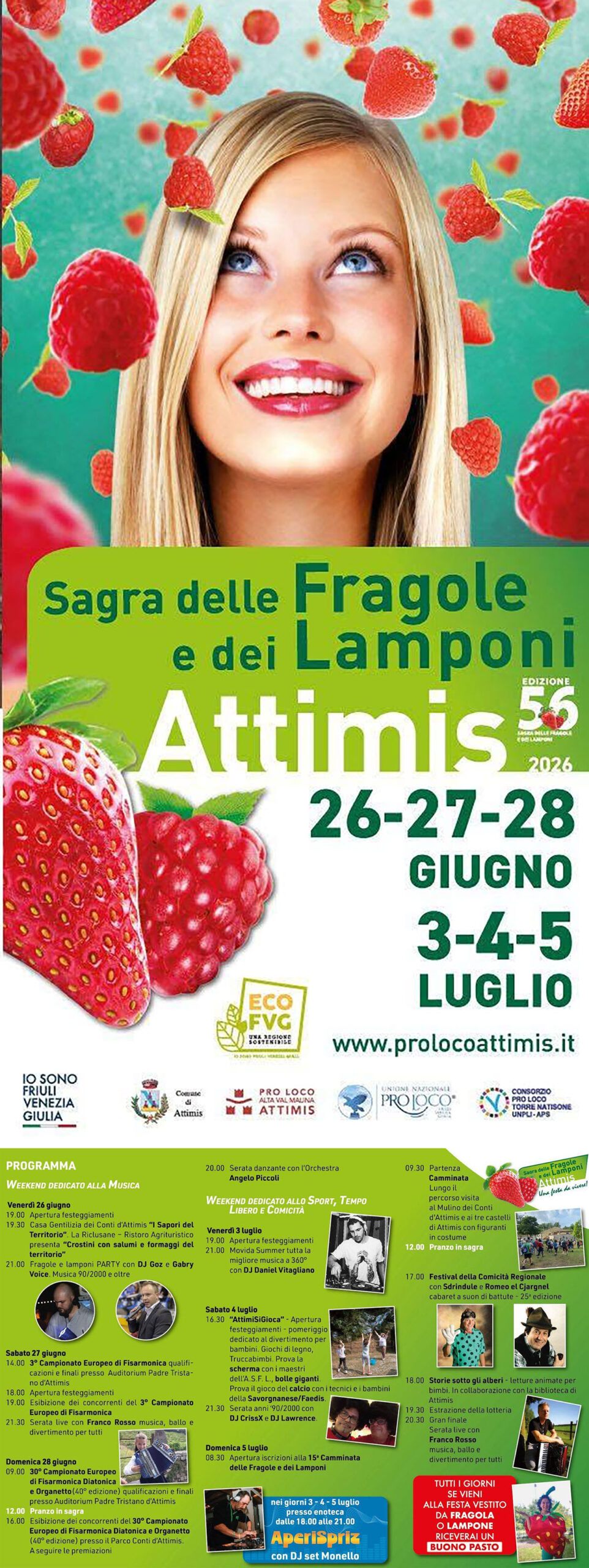 Sagra delle Fragole e dei Lamponi