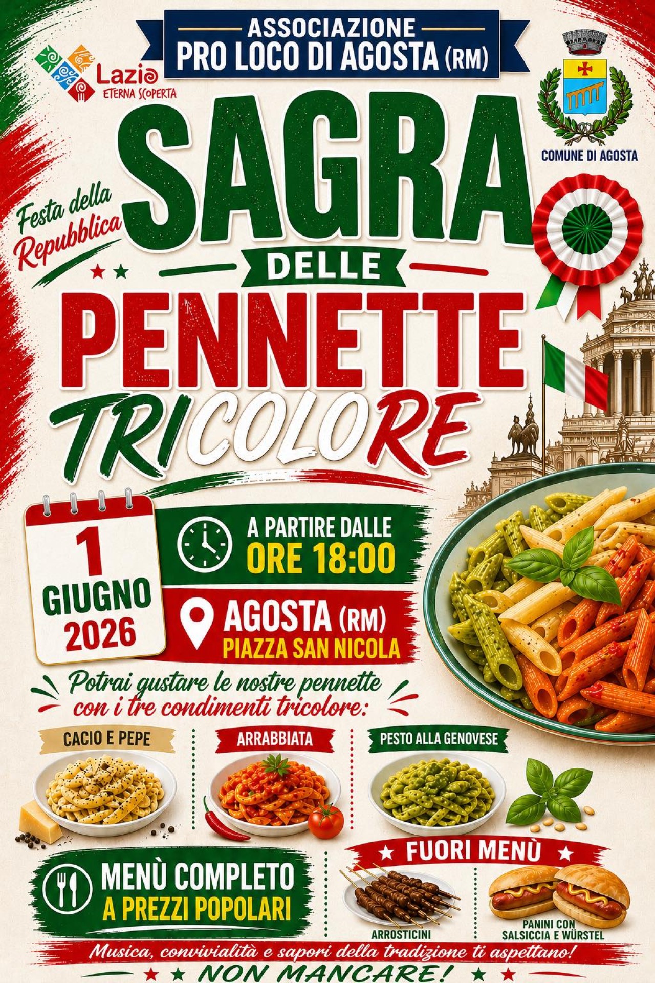 Sagra delle Pennette Tricolore