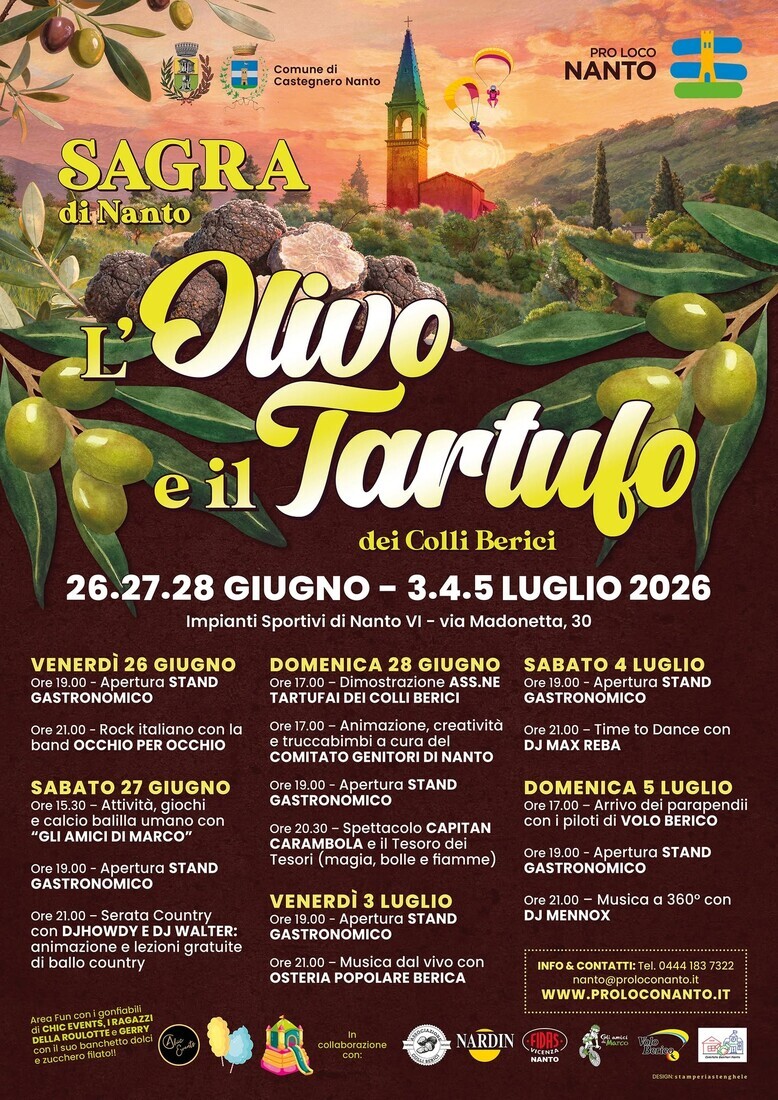 Sagra di Nanto - L'Olivo e il Tartufo dei Colli Berici