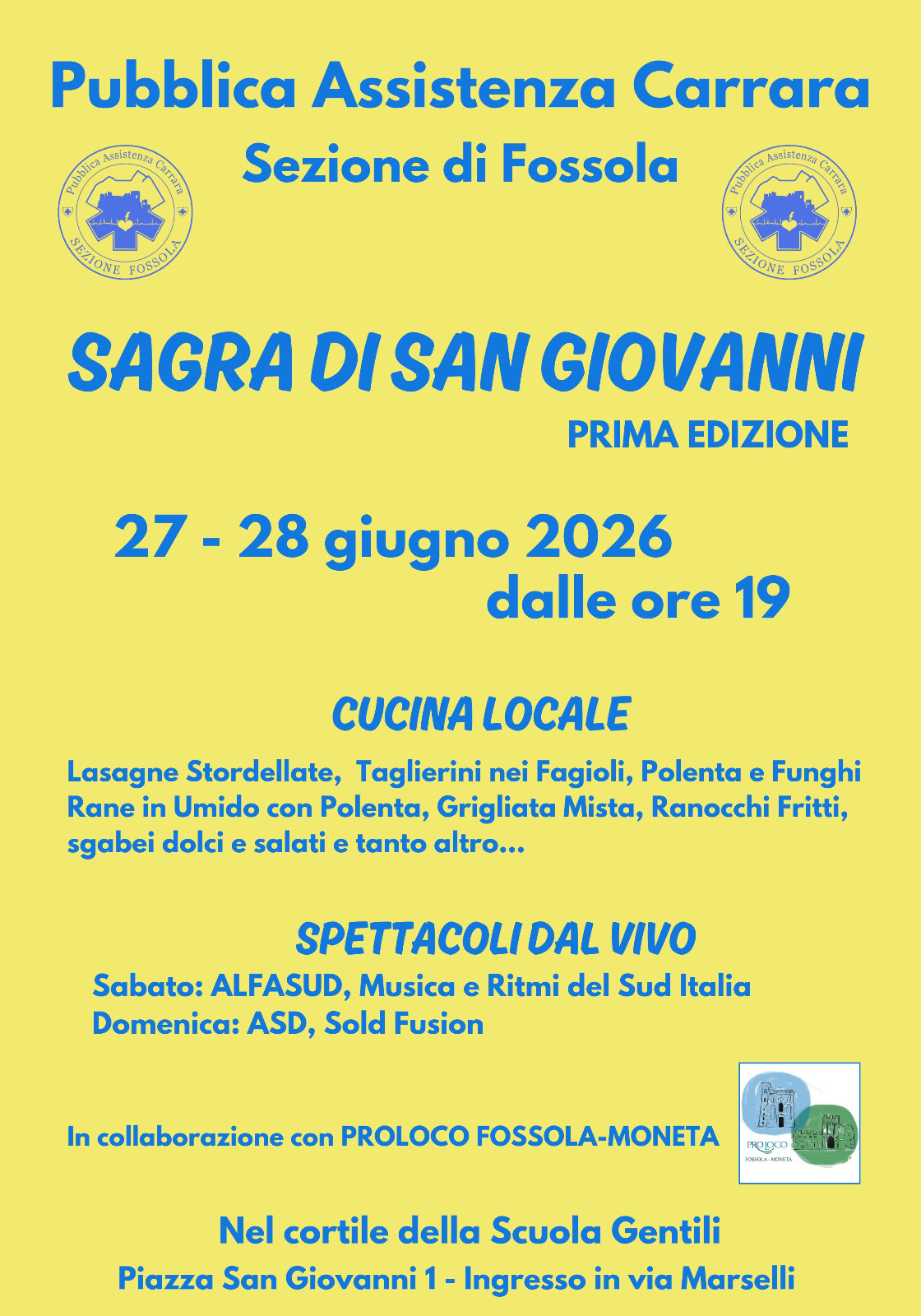 Sagra di San Giovanni