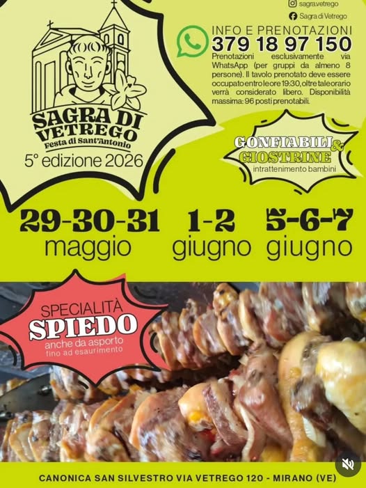 Sagra di Vetrego - Festa di Sant'Antonio