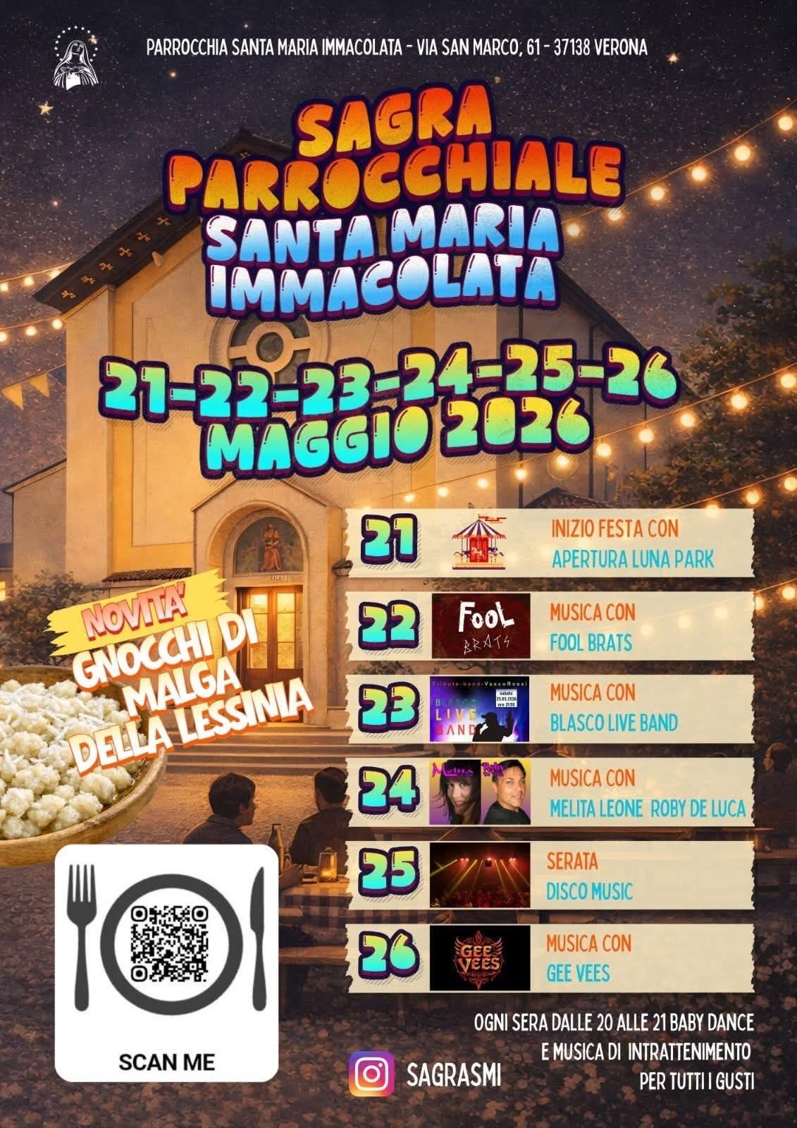 Sagra Parrocchiale Santa Maria Immacolata