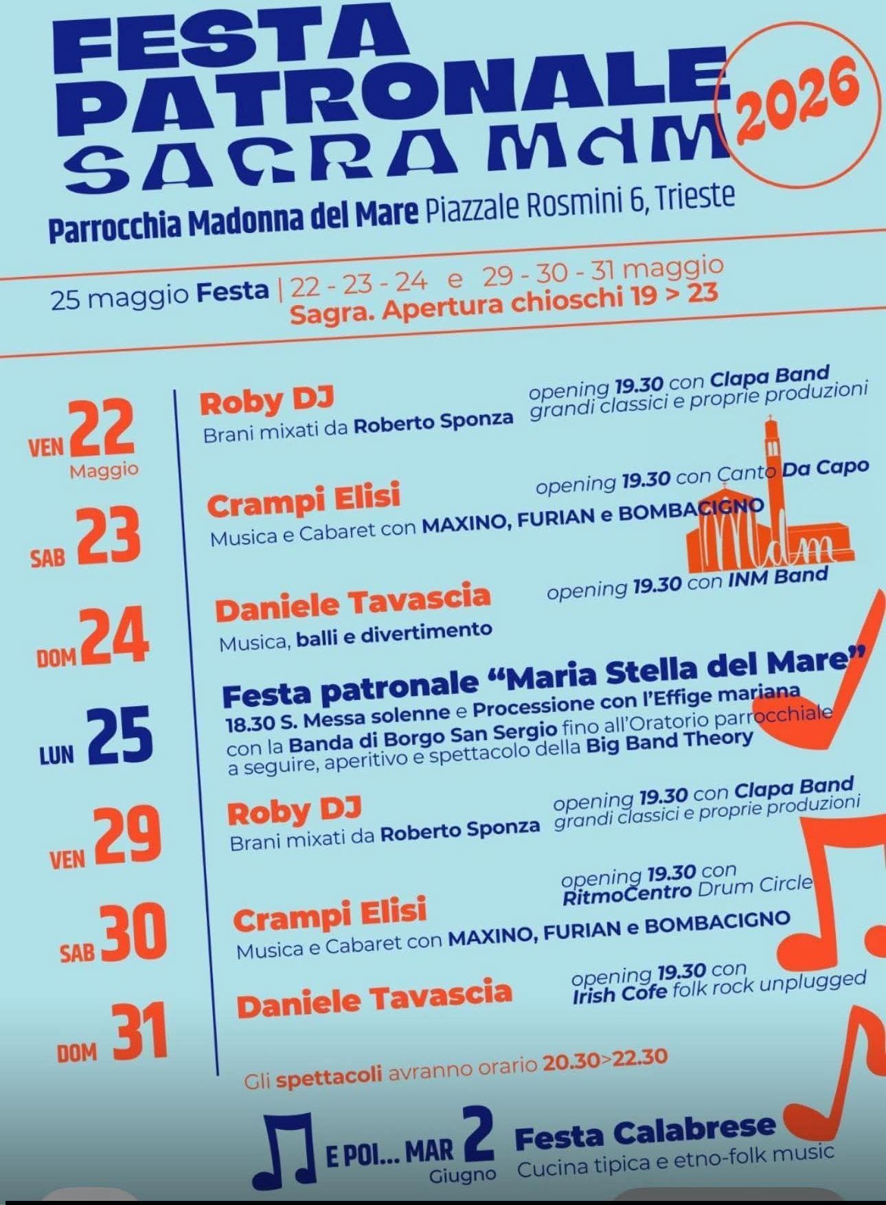 Sagra Patronale Madonna del Mare