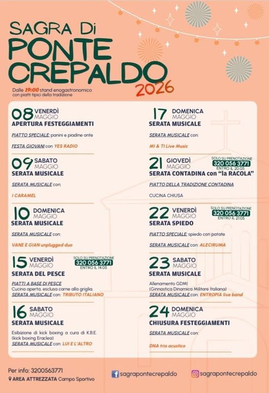 Sagra Ponte Crepaldo