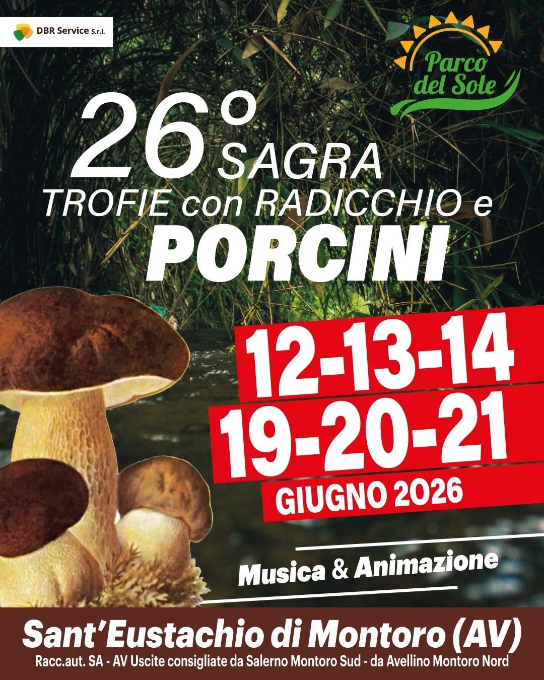 Sagra Trofie con Radicchio e Porcini