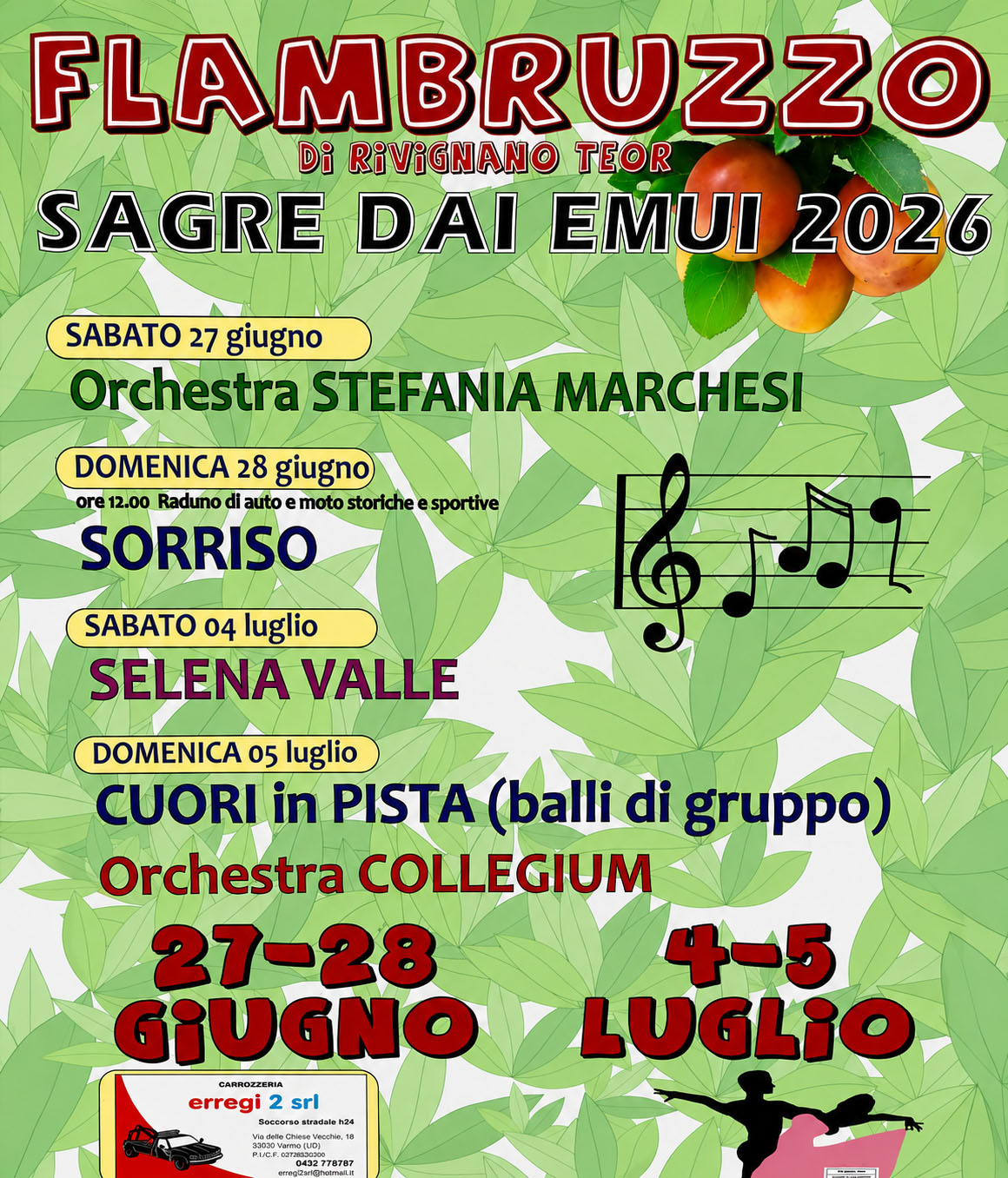 Sagre dai Emui 2026