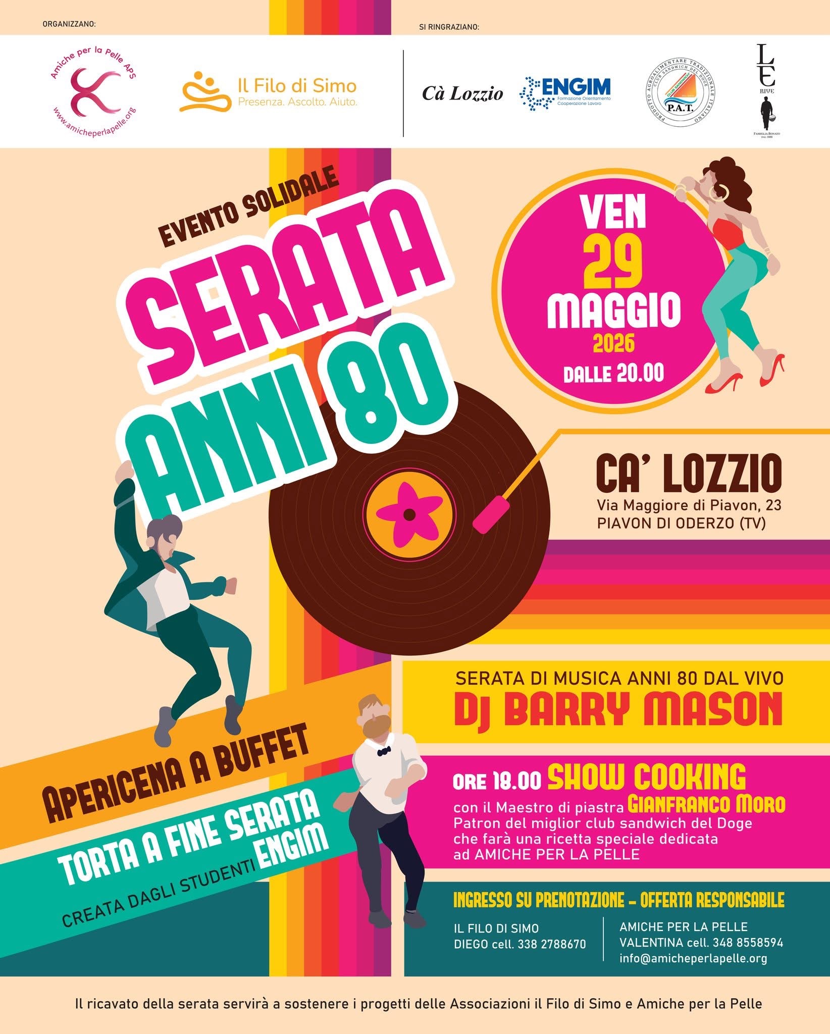 Serata Anni 80