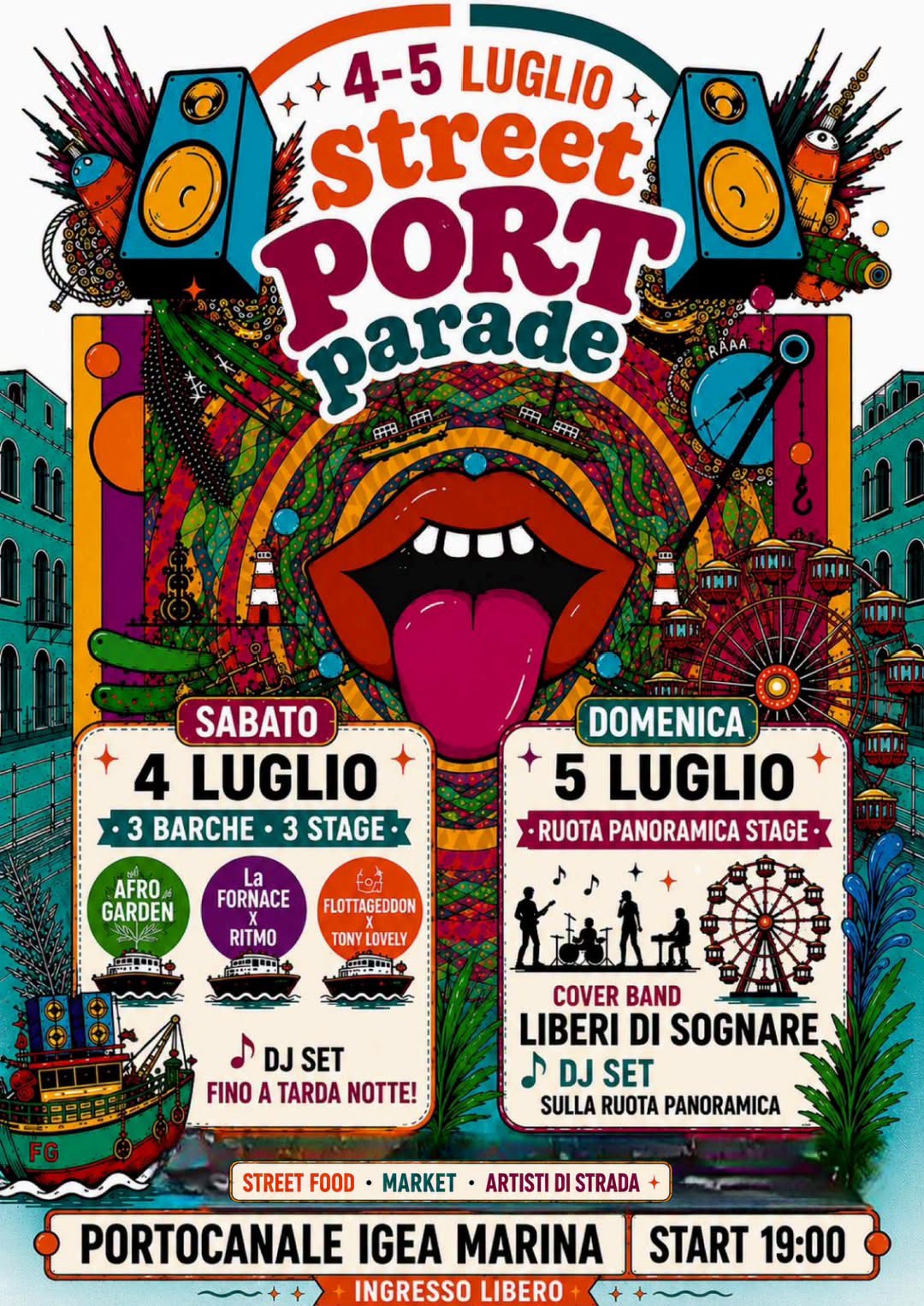 Street port parade