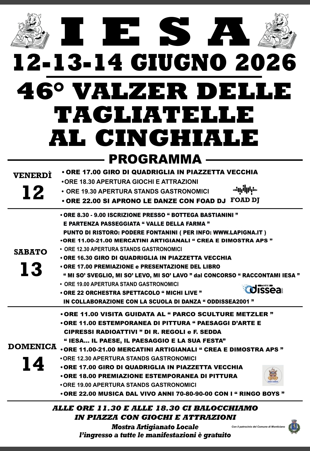Valzer delle Tagliatelle al Cinghiale