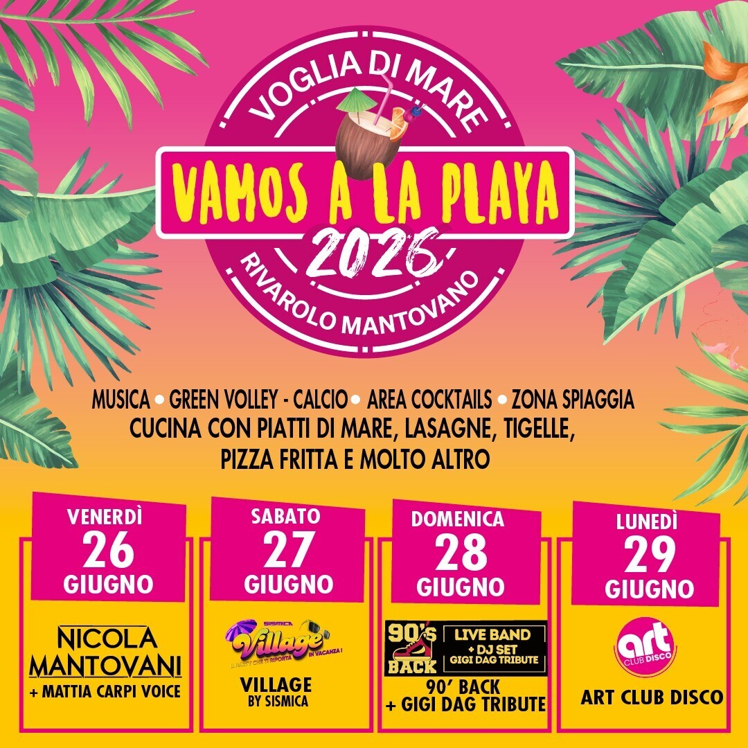 Vamos a La Playa - Il Mare a Rivarolo