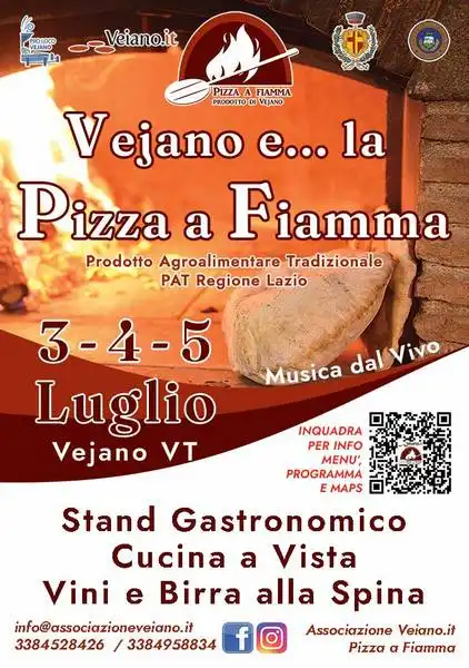Vejano e... la Pizza a Fiamma