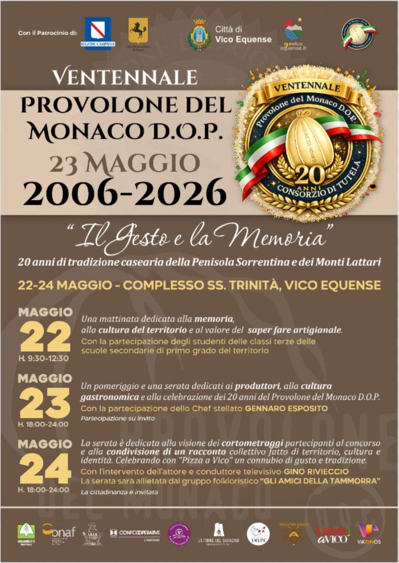 Ventennale Provolone del Monaco D.O.P.