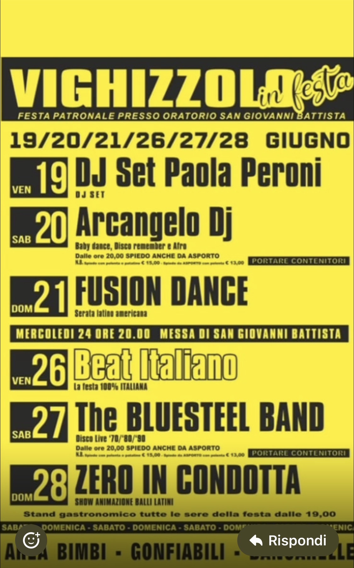 Vighizzolo in festa